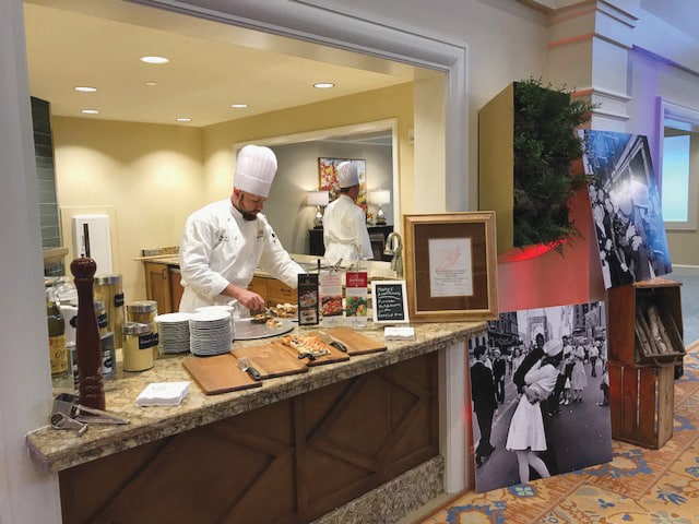 Exhibition kitchen at Harbor Retirement Associates