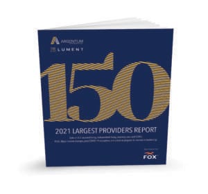 150 Largest Providers Report cover