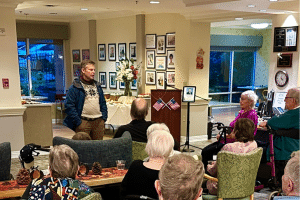 Senator Jamie Pedersen Visit to Truewood by Merrill First Hill