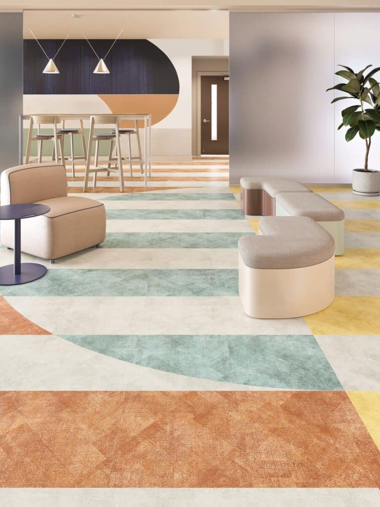 Color Play Rd Color + Light: Tarkett expands Color Play Contour® LVT collection with ...